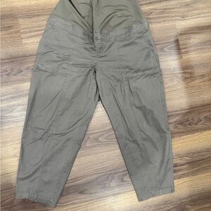 Barrel Leg Maternity Pants